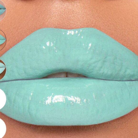 Jeffree Star Cosmetics Supreme Gloss –Gloss’d in Paradise (Neon Turquoise) (NEW) - Picture 5 of 5